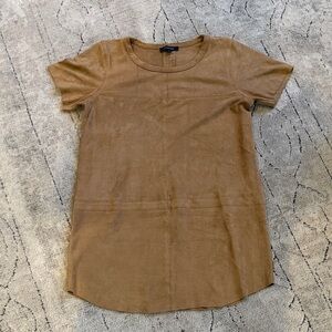 Olivaceous Tan Mini Dress